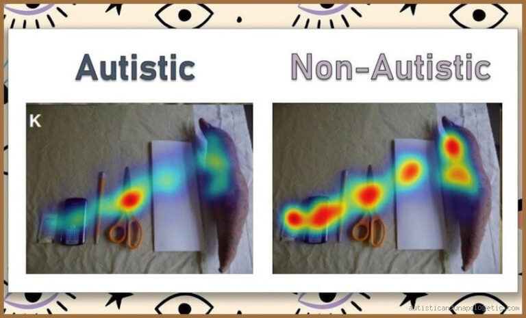 Can your eyes have autism?