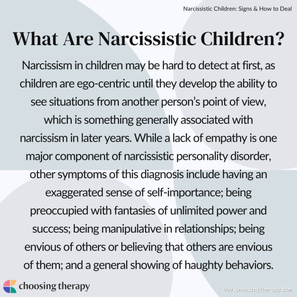 What Are Children of Narcissists Like?