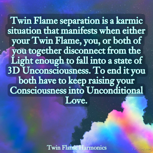 What is Twin Flame Permanent Separation?