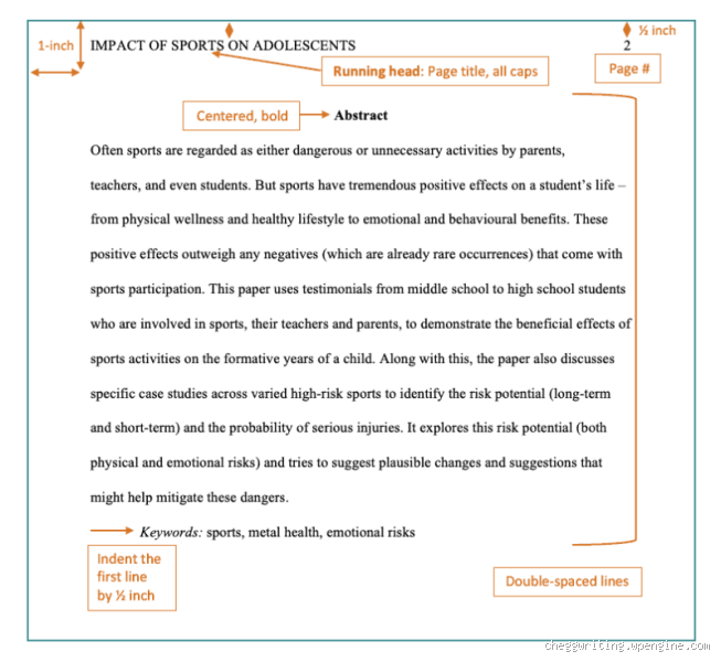 What Should an APA Abstract Look Like? A Simple Guide