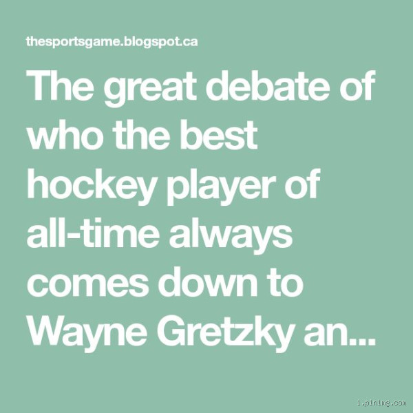 Who is the King of Hockey? The Ultimate Debate on Hockey's Greatest Player