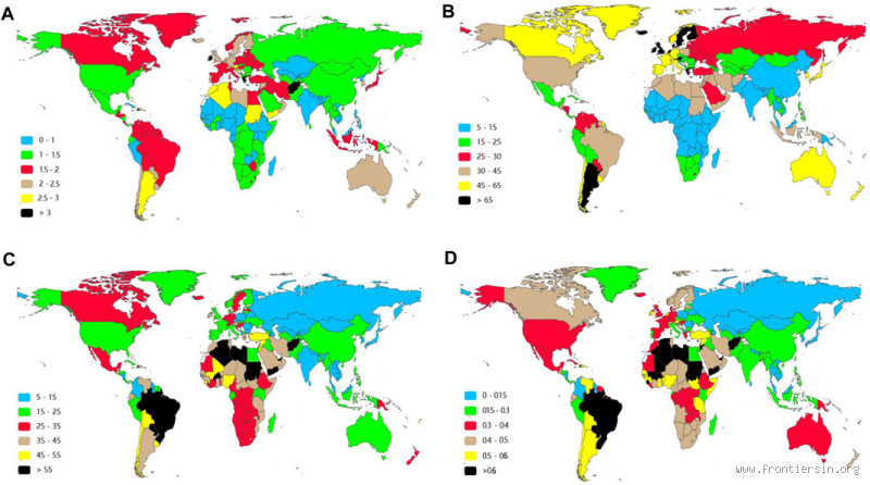 What country has the highest rate of Down syndrome?