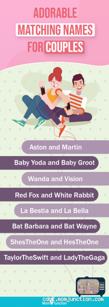 What couples names go together?